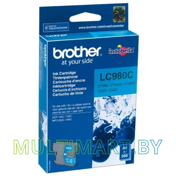 Картридж Brother LC980C